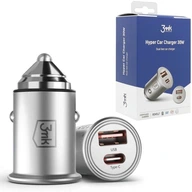 Hyper USB nabíjačka do auta 3mk USB-C PD 30W Hyper USB nabíjačka do auta 3mk USB-C PD 30W