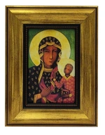 ZÁZRAČNÝ OBRAZ NAŠEJ PANÍ CZEŠTOCHOVEJ 19X24 ZÁZRAČNÝ OBRAZ NAŠEJ PANÍ CZEŠTOCHOVEJ 19X24