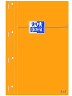 Oxford kancelársky notebook 225 x 297 mm 80k štvorcových