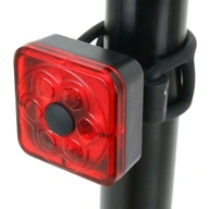 LED zadná cyklistická lampa 60 lumenov USB LED zadná cyklistická lampa 60 lumenov USB