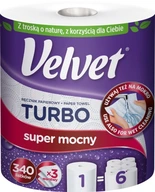 ZAMATOVÁ TURBO PAPIEROVÁ UTERÁK ZAMATOVÁ TURBO PAPIEROVÁ UTERÁK