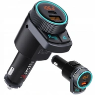 Feegar FM vysielač Bluetooth QC 3.0 PD 38W AUX Feegar FM vysielač Bluetooth QC 3.0 PD 38W AUX