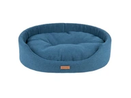 amiplay Oválna posteľ Montana M Blue amiplay Oválna posteľ Montana M Blue