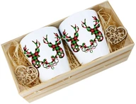 VIANOČNÝ DARČEK POHÁRKY NA LATTE SET V KRABIČKE VIANOČNÝ DARČEK POHÁRKY NA LATTE SET V KRABIČKE