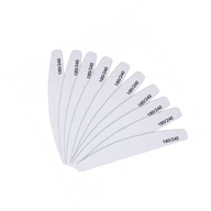 Gélový pilník na nechty ŁÓDKA WHITE 180/240 50 ks Gélový pilník na nechty ŁÓDKA WHITE 180/240 50 ks