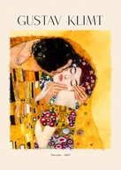 GUSTAV KLIMT THE KISS plagát B2 50x70cm obraz #301 GUSTAV KLIMT THE KISS plagát B2 50x70cm obraz #301