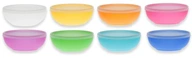 Plastové misky s vrchnákom 14 cm 600 ml 8 ks Plastové misky s vrchnákom 14 cm 600 ml 8 ks