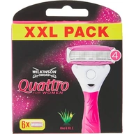 6x vložka do noža WILKINSON Quattro pre ŽENY 6x vložka do noža WILKINSON Quattro pre ŽENY