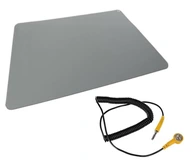 ANTISTATICKÁ PRACOVNÁ PODLOŽKA 70x100 cm s uzemňovacou doskou ANTISTATICKÁ PRACOVNÁ PODLOŽKA 70x100 cm s uzemňovacou doskou