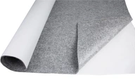 PLSTEŇ S LEPIKOM SIVÁ 400g/m2 mäkká 3mm mäkká 150x50cm PLSTEŇ S LEPIKOM SIVÁ 400g/m2 mäkká 3mm mäkká 150x50cm