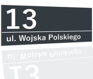 ADRESA Tabuľka ANTRACITOVÁ 45x20 ulica Číslo domu ADRESA Tabuľka ANTRACITOVÁ 45x20 ulica Číslo domu