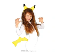 POKEMON YELLOW PIKA CHU TAIL SET + ČELENKA S UŠAMI