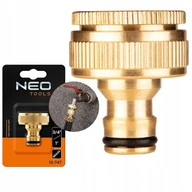 NEO PRIPOJENIE KOHÚTIA 3/4"- 1", MOSADZNÝ ADAPTÉR PRIPOJENIE HADICE 15-747 NEO PRIPOJENIE KOHÚTIA 3/4"- 1", MOSADZNÝ ADAPTÉR PRIPOJENIE HADICE 15-747