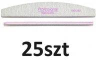 PROFESIONÁLNY pilník SET polmesiac BOAT zebra 180/240 25 ks PROFESIONÁLNY pilník SET polmesiac BOAT zebra 180/240 25 ks