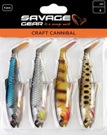 Sada Savage Gear Craft Cannibal 8,5 cm - priehľadná Sada Savage Gear Craft Cannibal 8,5 cm - priehľadná