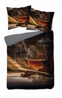 SÚPRAVA POSTELENINY 160x200 POSTELINY KOŇAK WHISKY CIGAR 4220A SÚPRAVA POSTELENINY 160x200 POSTELINY KOŇAK WHISKY CIGAR 4220A
