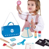 Tooky Toy Veterinár Set Bag 17 ks. Tooky Toy Veterinár Set Bag 17 ks.