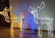 SOBÍ LED TEPLÁ BIELA POHYBNÁ HLAVA 120CM !!! SOBÍ LED TEPLÁ BIELA POHYBNÁ HLAVA 120CM !!!