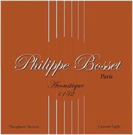 Struny pre akustickú gitaru - Phillipe Bosset ACP 11-52 Struny pre akustickú gitaru - Phillipe Bosset ACP 11-52