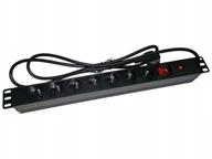 RACK 19'' prepäťová lišta RACK 19'' prepäťová lišta