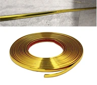 Ozdobný pásik, zlatá samolepiaca páska, 9mm, 8m