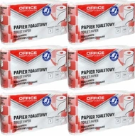 2-vrstvový toaletný papier, 8 roliek, biely x6 2-vrstvový toaletný papier, 8 roliek, biely x6