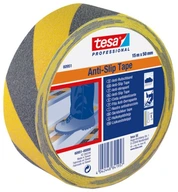Protišmyková páska 50mm 15m žltá a čierna Tesa