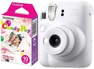 Fotoaparát Fujifilm Instax Mini 12 biely + kazeta Candy Pop