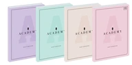 Interprint Brulion B5 M Academy Pastel mriežka 128k Interprint Brulion B5 M Academy Pastel mriežka 128k