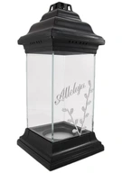 Sviečková veľkonočná lampa zo sklenenej kaplnky Hallelujah Sviečková veľkonočná lampa zo sklenenej kaplnky Hallelujah