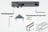 Zatvárač posuvných dverí Herkules Herakles 80kg