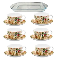 BIELE ESPRESSO KÁVOVÉ ŠÁLKY PRE 6 OSÔB PORCELÁNOVÁ SADA + ZADARMO BIELE ESPRESSO KÁVOVÉ ŠÁLKY PRE 6 OSÔB PORCELÁNOVÁ SADA + ZADARMO