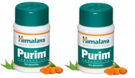 HIMALAYA Purim 60 tabliet Akné Kožné choroby Detox 2 balenia = 120 tabliet.