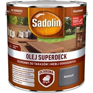 Sadolin Superdeck olej na drevo Antracit 2,5L Sadolin Superdeck olej na drevo Antracit 2,5L
