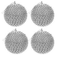 4ks Glitter Craft Balls Vianočné Christ Balls 4ks Glitter Craft Balls Vianočné Christ Balls