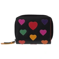 Dámska kožená peňaženka Hearts LV-6 RFID Dámska kožená peňaženka Hearts LV-6 RFID