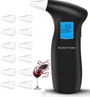 PRESNÝ DIGITÁLNY TESTER ALKOHOLU + 12 ks náustkov PRESNÝ DIGITÁLNY TESTER ALKOHOLU + 12 ks náustkov