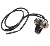 Podsvietený dvojitý spínač 22mm Chopper Podsvietený dvojitý spínač 22mm Chopper