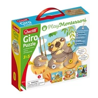 Montessori puzzle zvieratká