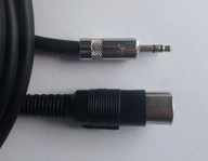 IMG mini Jack 3,5 stereo/DIN5 zástrčka 0,5 m