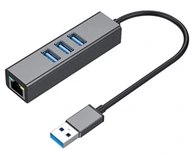 SIEŤOVÁ HUBOVÁ KARTA USB 3.0 LAN RJ45 GIGABIT 1 GB/S SIEŤOVÁ HUBOVÁ KARTA USB 3.0 LAN RJ45 GIGABIT 1 GB/S