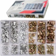 Oceľové hliníkové nitovacie matice M3-M10 300 ks. Oceľové hliníkové nitovacie matice M3-M10 300 ks.