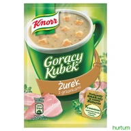 Balenie 38 kusov Knorr Hot Mug Żurek 17g