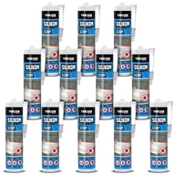 SANITÁRNY SILIKÓN Grey TOOLSEN 280 ml - 12 kusov SANITÁRNY SILIKÓN Grey TOOLSEN 280 ml - 12 kusov