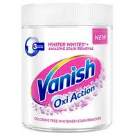 Vanish Oxi Action White odstraňovač škvŕn pre biele 470g Vanish Oxi Action White odstraňovač škvŕn pre biele 470g
