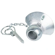 Guľa trojbodového spojenia s golierom, kategória 3-3, 37x64x12mm