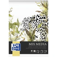 Podložka na kreslenie A4 OXFORD Mix Media 25k 225g biela