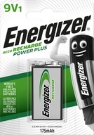 Veľkosť batérie HR22 9V ENERGIZER NiMH Veľkosť batérie HR22 9V ENERGIZER NiMH