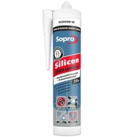 SOPRO sanitárny silikón 310ml bezfarebný 00 SOPRO sanitárny silikón 310ml bezfarebný 00