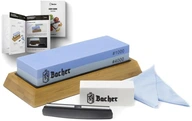 Brúska vodný kameň na brúsenie nožov BACHER 1000/4000 SET+ EBOOK